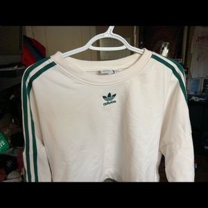 adidas cropped sweatshirt